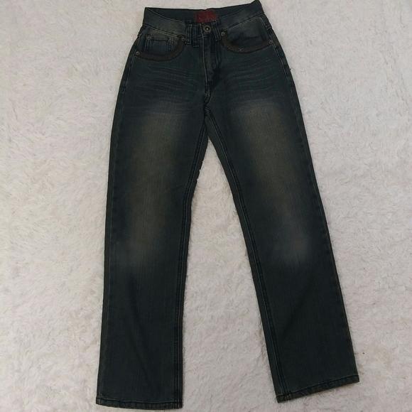 DODENIM Since 2004 Dark Fade Wash Blue Jeans - Picture 2 of 8